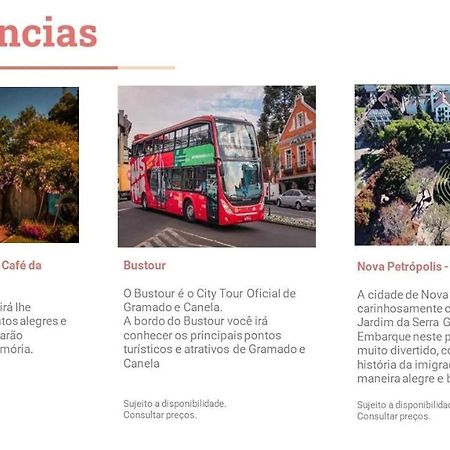 Villa Sossego Em Chale Aconchegante Em Gramado Extérieur photo
